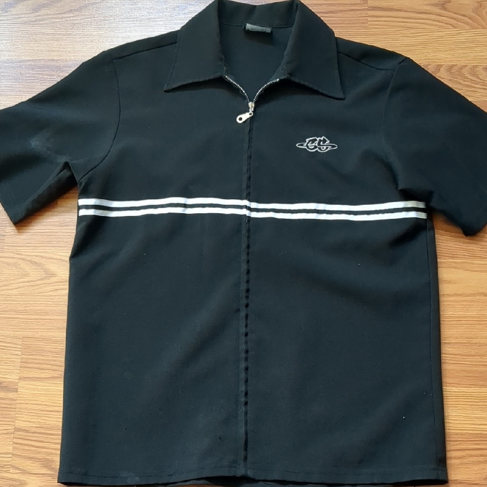 Rare Vintage Garment Stage Zip Up Shirt